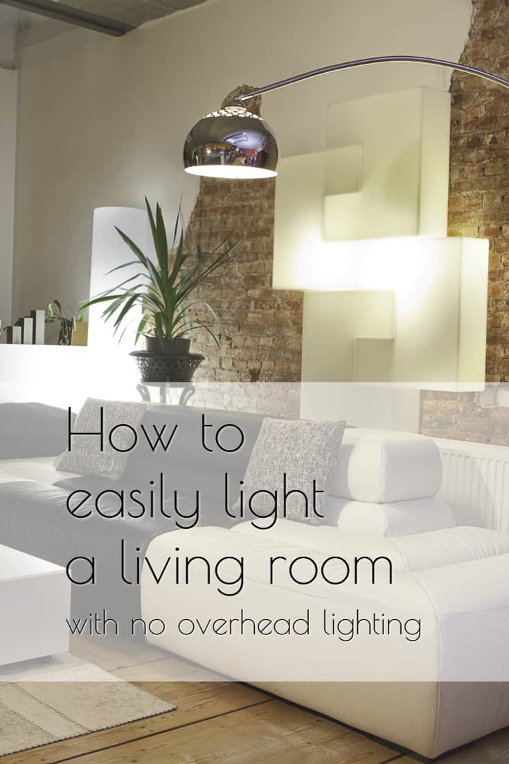 light living room with no overhead lighting pi