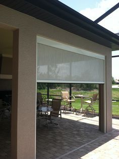 Window awnings as an enclosure for your outdoor living space  #patioideas #patiodeck #outdoorSpace #outdoordecor #patiodecor #patio #outdoorliving #outdoorFurniture