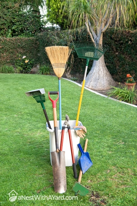 Simple lawn care tools