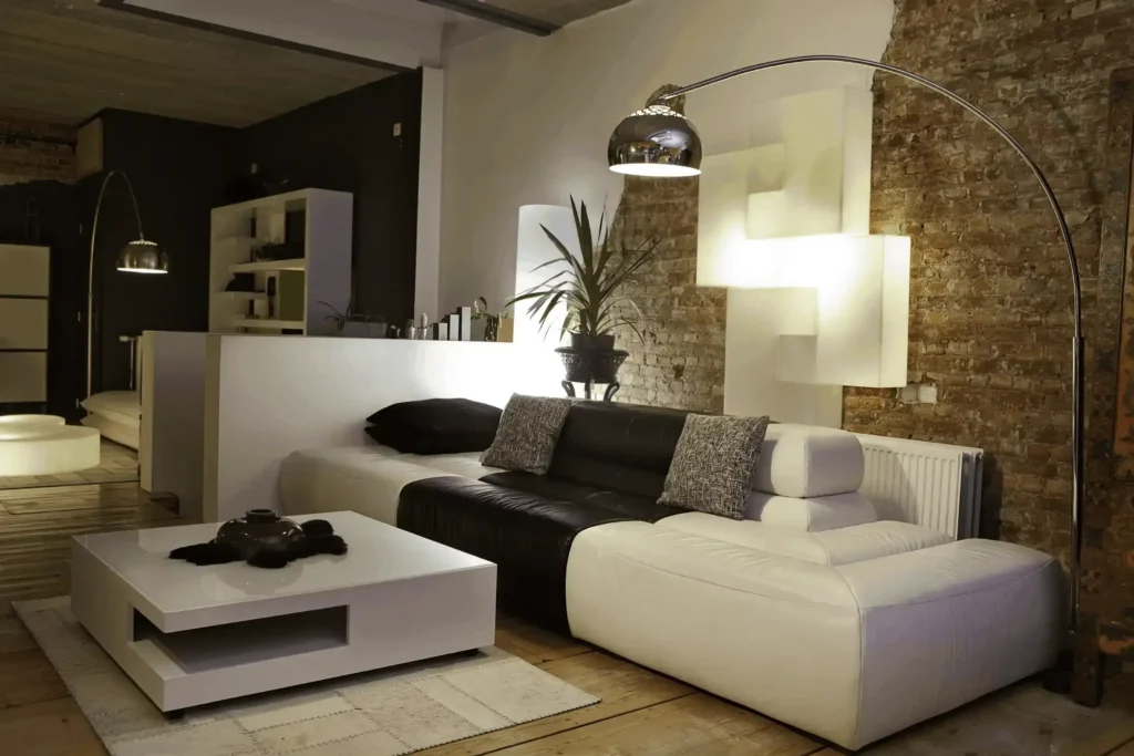 How to light up a living room with no overhead lighting