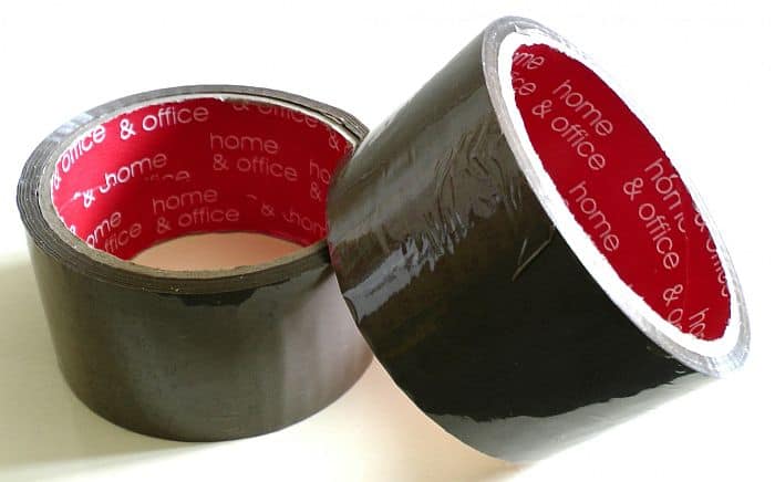 rolls of duct tape